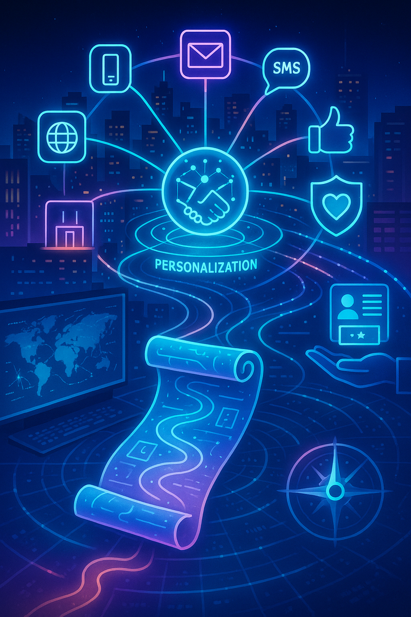 Omnichannel marketing network